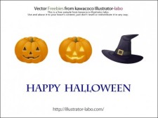 free vector 
								Happy Halloween							