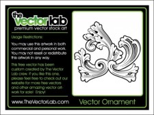 free vector 
								Vector Ornament							