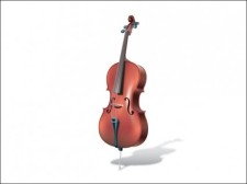 free vector 
								cello							