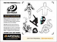 free vector 
								Go Media's Vector Pack 13							
