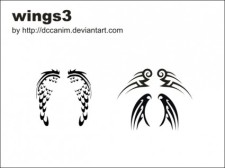 free vector 
								Dccanim Wings 3							