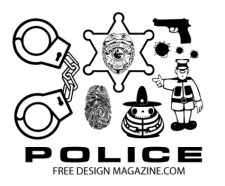 free vector Police Vectors