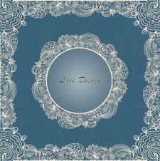 free vector European lace pattern background 01 vector