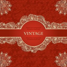 free vector European lace pattern background 02 vector