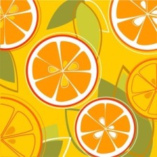 free vector Oranges combine vector background