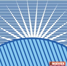 free vector VixVex Free Vector Op Art Background with Sun Burst
