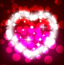free vector Colorful valentines day background