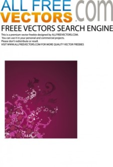 free vector Grape vines vector background