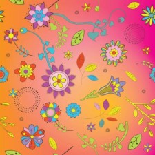 free vector Flowers Background Vector