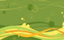 free vector FREE VECTOR WAVES AND BUBBLES BACKGROUND