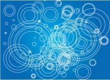 free vector Circle Blue Background Vector Graphic illustrator ai format