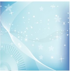 free vector Blue stars background