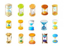 free vector Hourglass icon vector