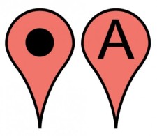 free vector Free Google Maps Pointer Icon