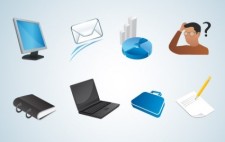 free vector Various Office Vector Icons