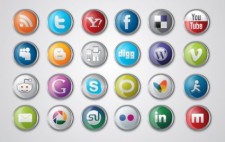 free vector Social Media Icon Pack