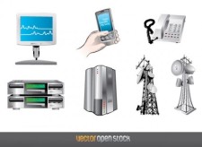 free vector Communication Icons