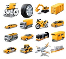 free vector Transport Vector Icons
