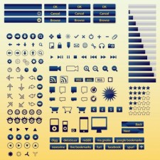 free vector Internet Buttons Icons