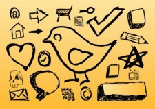 free vector Hand Drawn Icons