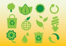 free vector Ecology Icons