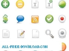 free vector Free Vector Icon Set 1 Containing 25 Icons