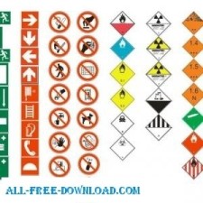 free vector Health And Safety Pack