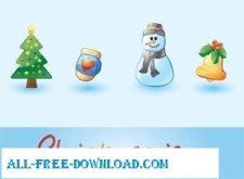 free vector Christmas icon