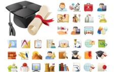 free vector Education & Science 45 Icons Sets