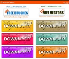 free vector Download icons