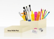free vector School MEGA pack