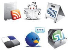 free vector 6 Free New Social Icons