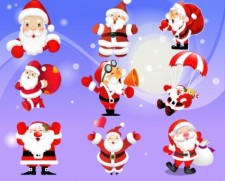 free vector Free Vector Santa Claus