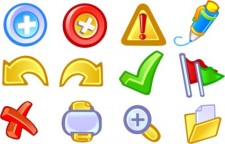free vector Application Basic Icons Pack