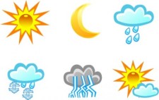 free vector Free Vector Weather Icons