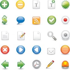 free vector Scalable Illustrator format icons
