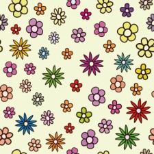 free vector Free vector floral pattern
