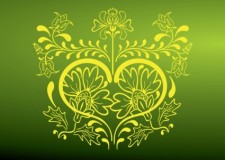 free vector Stylized Flower Vector