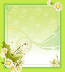 free vector Spring Flower Frame