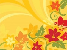 free vector Summer Flowers Vector Art, Summer Vector Design EPS