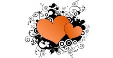 free vector Valentine hearts vector