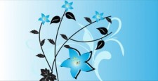 free vector Flowers free vector background