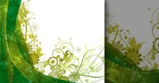 free vector Free green vector summer background