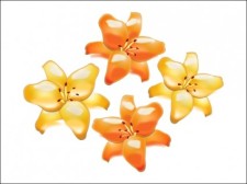 free vector 
								Lillies							