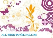 free vector Abstract Ornaments