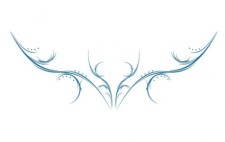 free vector Abstract Antlers