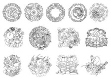 free vector Classical patterns vector