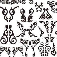 free vector Classical Decorative Patterns Free Vector Graphics