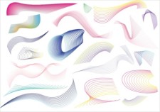 free vector 20 Vector Lines Swirls and Patterns