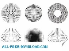 free vector Vector Dots and Halftone Pattern